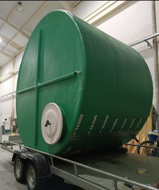 Depósito de poliéster 10.000l/15.000l/20.000l