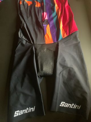 Tuta ciclismo triatlhon santini iron man kona