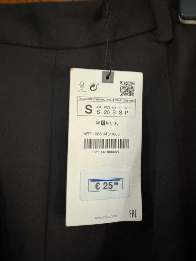 Minifalda de vuelo del Zara