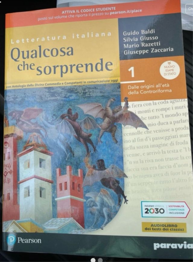 Libro di letteratura