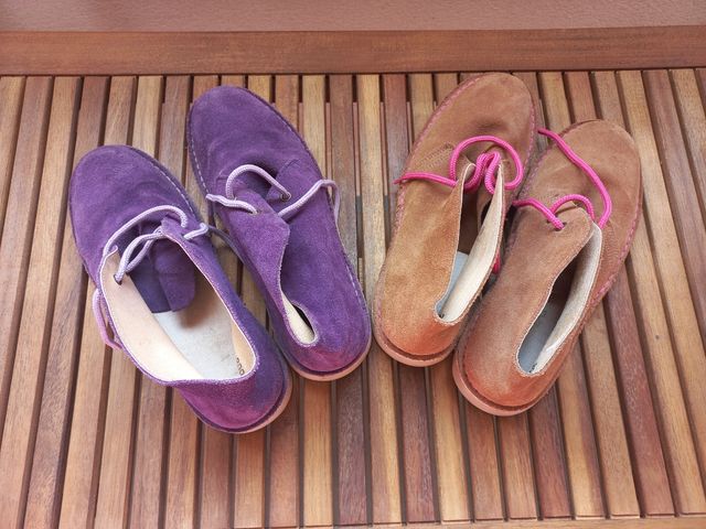 Botín mujer piel serraje