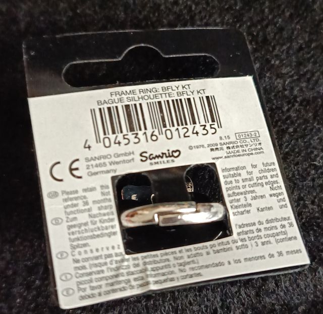 Parure anello e spilla