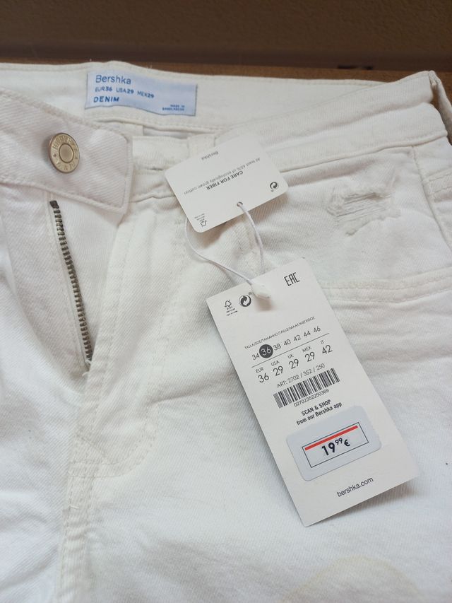 Pantalon corto vaquero chico