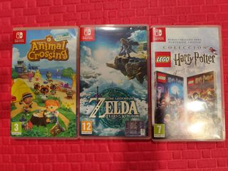 Nintendo Switch Pack Mando+ Juegos 