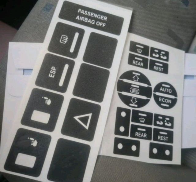 kit reparación botones, Volkswagen T5