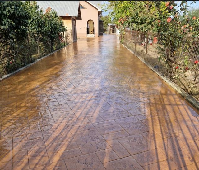 Construcción reformas impreso pulido concreto