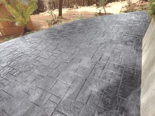 Construcción reformas impreso pulido concreto