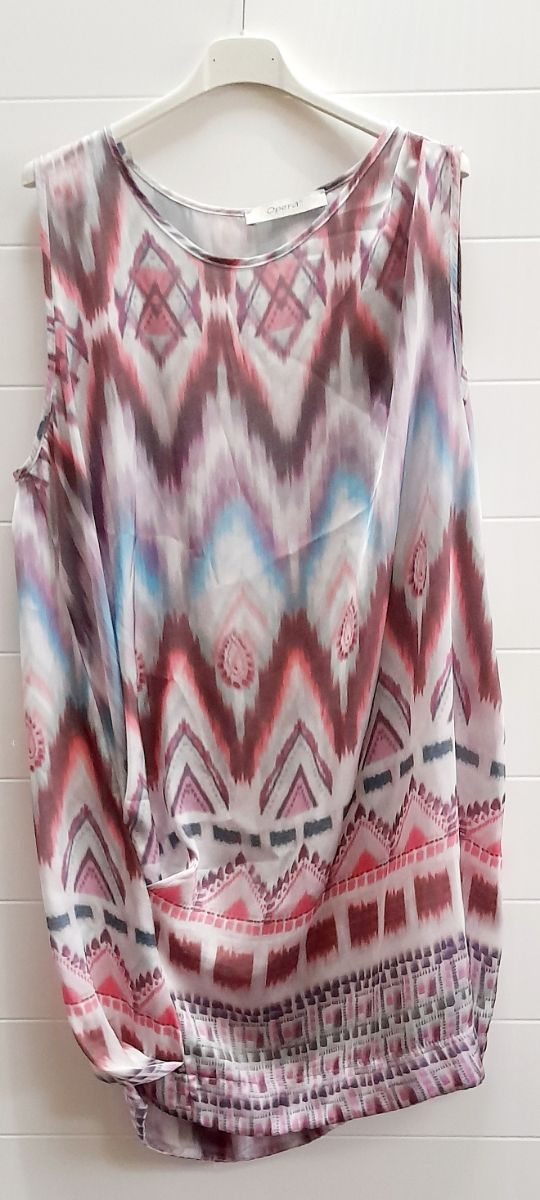 Vestito smanicato estivo vestitino