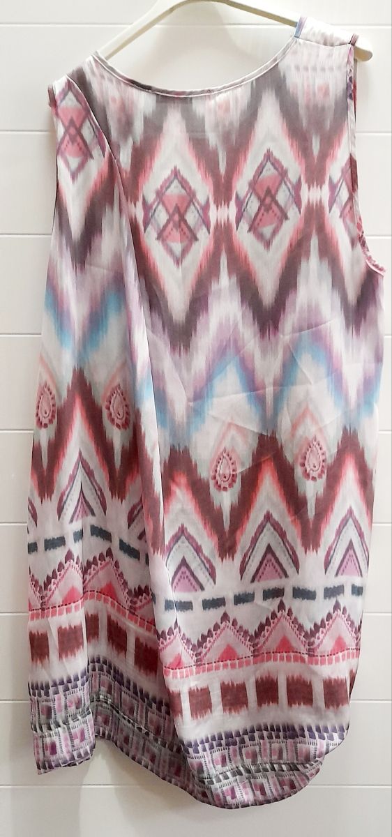 Vestito smanicato estivo vestitino