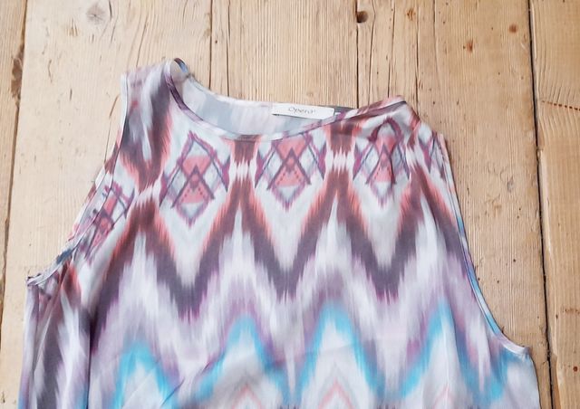 Vestito smanicato estivo vestitino