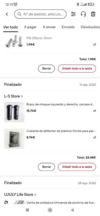 Patinete eléctrico kugoo g2 pro