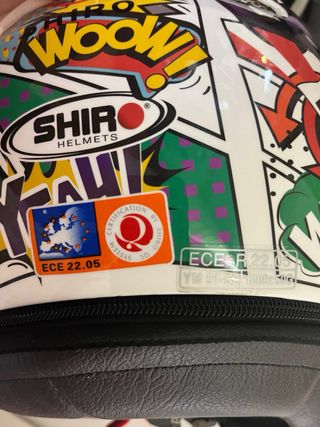 Casco moto niño nuevo Shiro