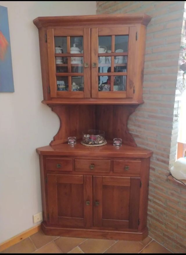 Rinconera de madera maciza