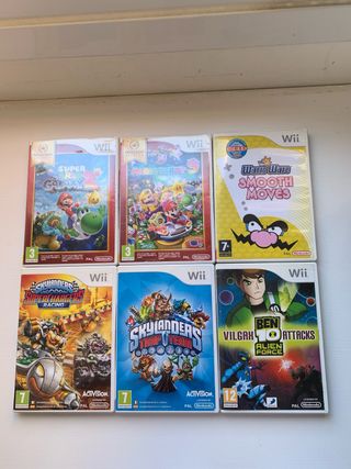 Nintendo mini Wii con juegos