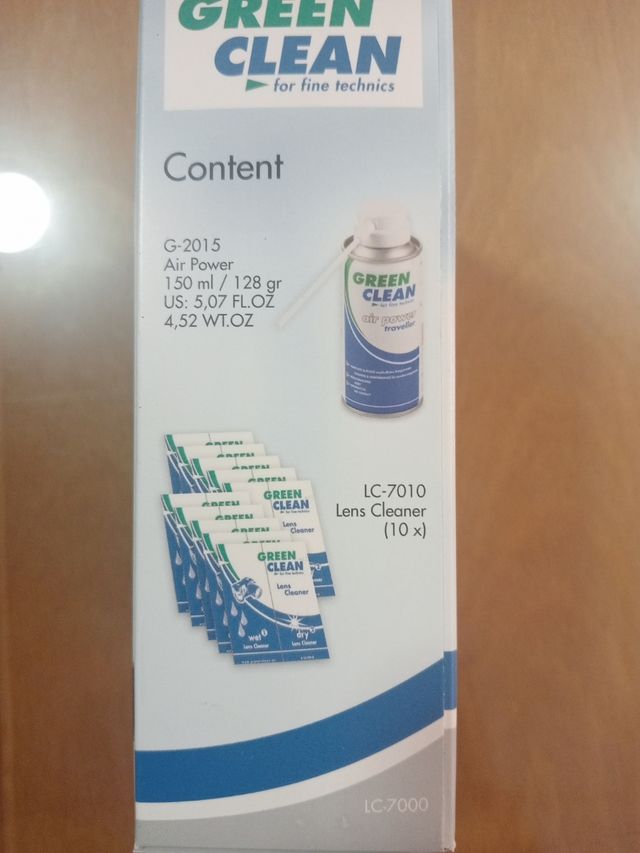 Kit de limpieza de ópticas