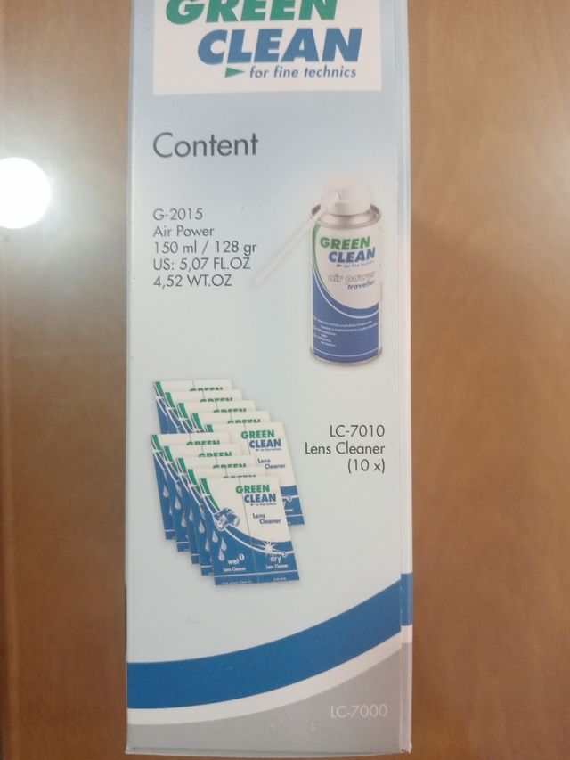 Kit de limpieza de ópticas