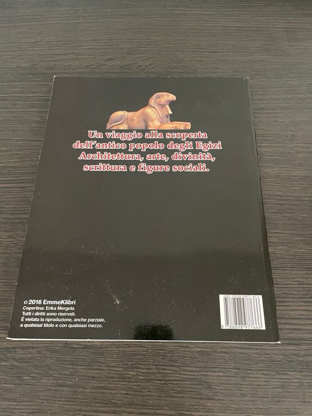 libro sull’Egitto con illustrazioni e curiosità