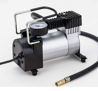 Compressore 12v per auto moto con manometro bici