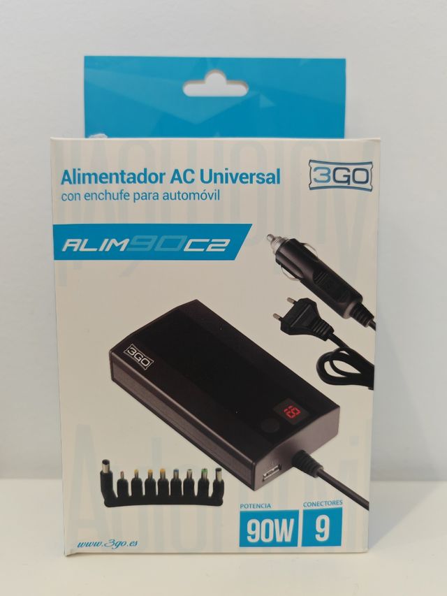 Cargador 3GO 90W Casa-Coche