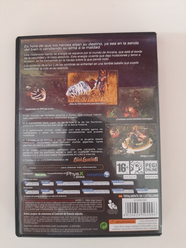 Juego para PC 