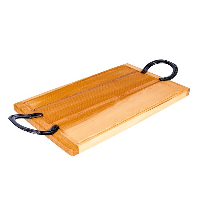Tabla de asado con herradura