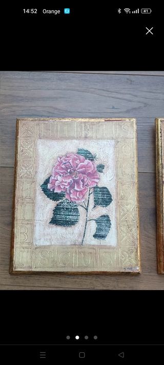 Cuadros estilo antiguo 