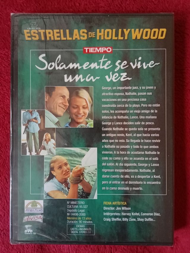 "Solamente se vive una vez" en DVD 