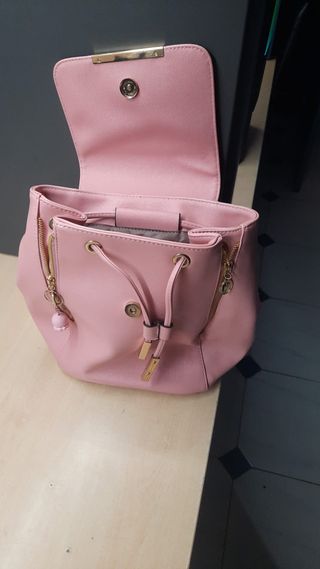 BOLSO MOCHILA MUJER JUVENIL - ROSA CHICLE