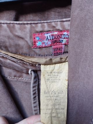Traje pantalón de señora 