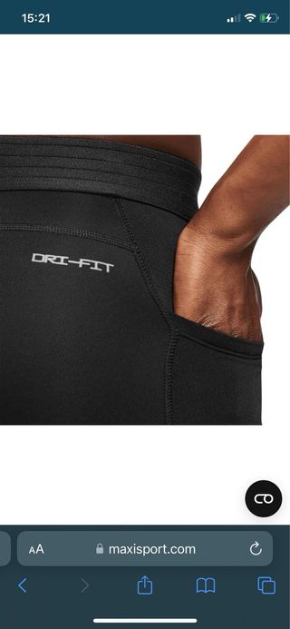 Nike Jordan uomo Leggings Dry fit sport