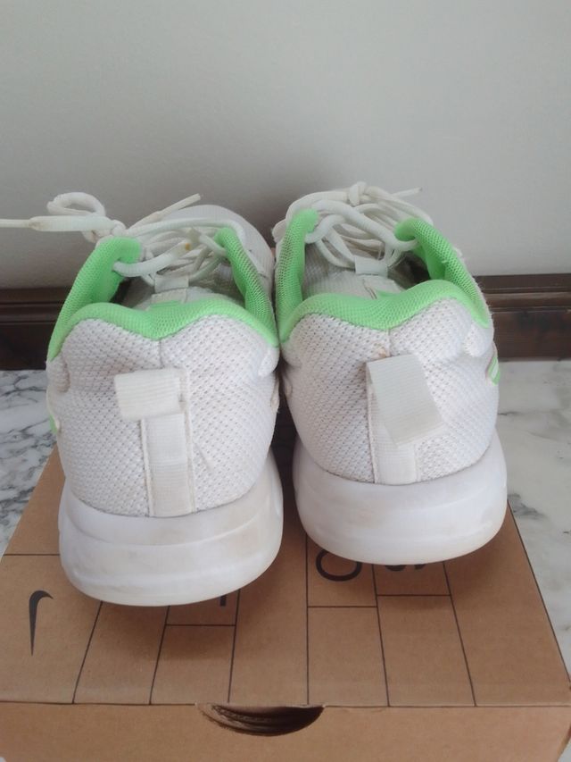 Zapatos Blanco y Verde PUMA