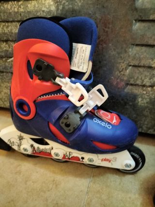 Patines niñ@s+protecciones+bolsa
