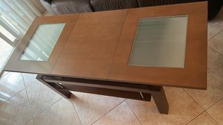 Mesa auxiliar plegable