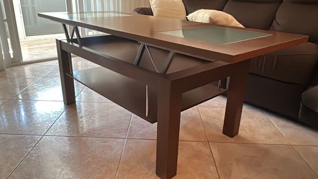 Mesa auxiliar plegable