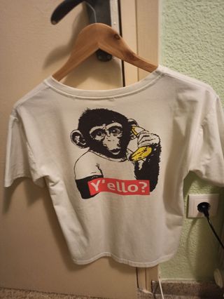 Camiseta manga corta mono