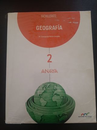 Libro de Geografía 2 Bachillerato 