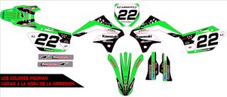 Kit pegatinas kawasaki