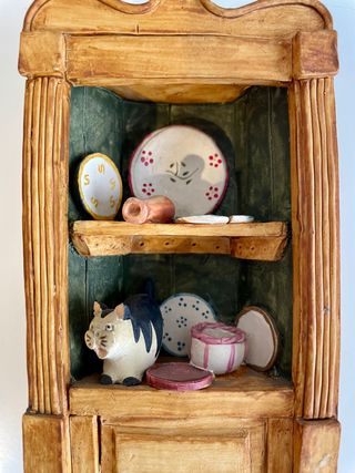 Diorama credenza con gatti – mod 45