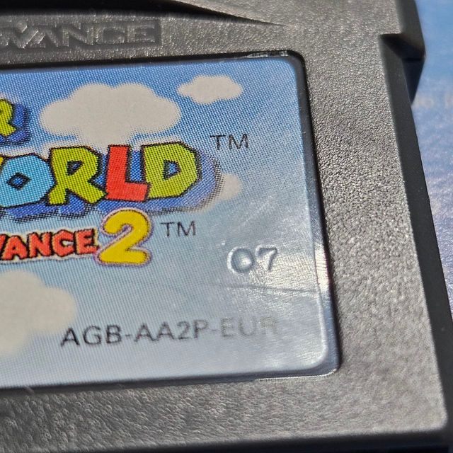 Super Mario Advance Mario Advance 4 GBA + Manuale