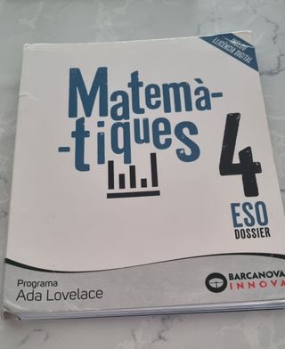 Matemáticas  4 eso 