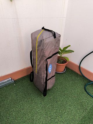 Cuna de viaje dos alturas