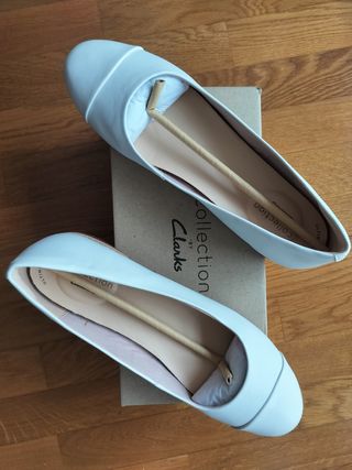 Bailarinas Clarks Blancas