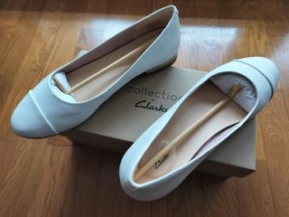 Bailarinas Clarks Blancas