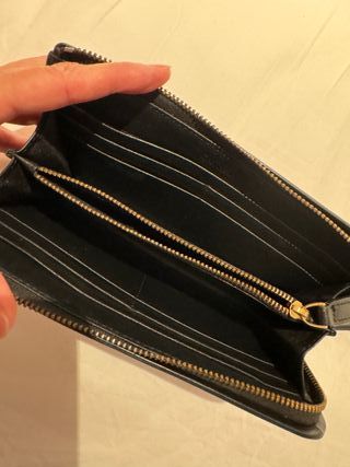 Cartera Calvin Klein en cuero y pelo en negro