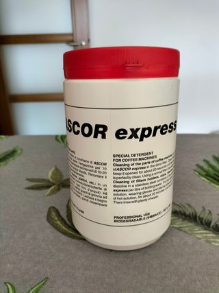 Detergente per pulizia macchina caffè