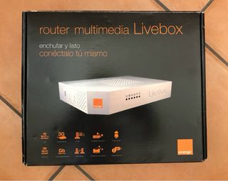 Router wi-fi multimedia Livebox orange