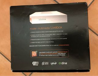 Router wi-fi multimedia Livebox orange