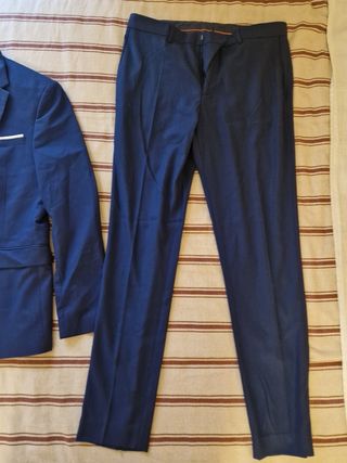 Traje azul Zara M Usado 1 vez