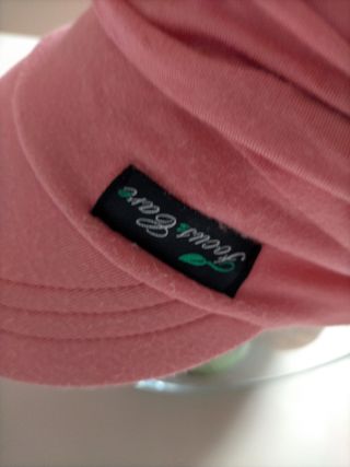 Cappellino Gorra rosa bambù per paz. oncologico 