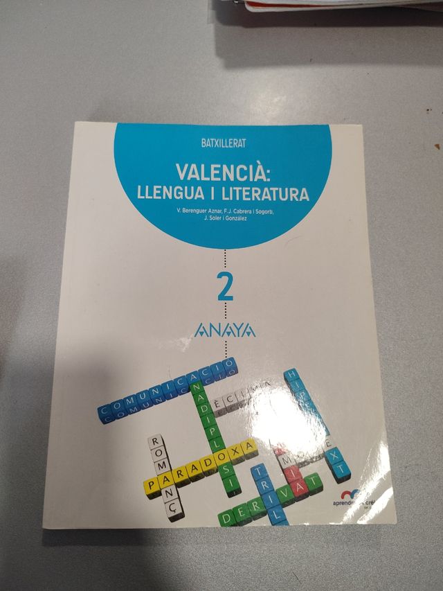 Valencia llengua i lliteratura